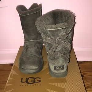 Corduroy Bailey Bow Ugg Boots